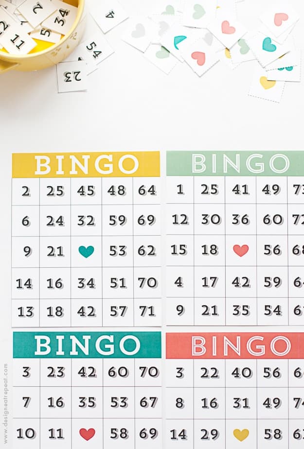 Downloadable Bingo Cards Free